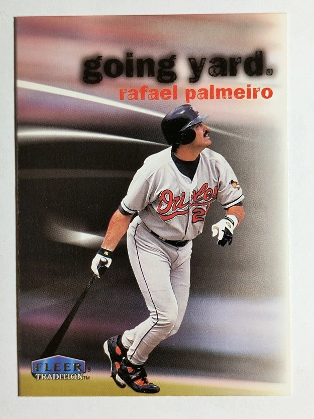 1999 Fleer Tradition Going Yard #10 Rafael Palmeiro