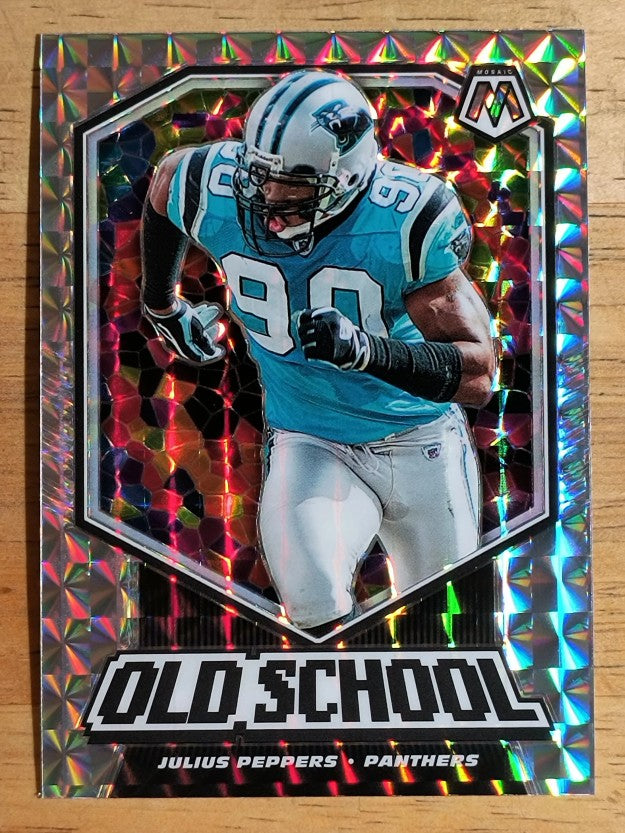 2020 Panini Mosaic Old School Mosaic #16 Julius Peppers
