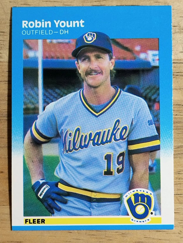 1987 Fleer #361 Robin Yount