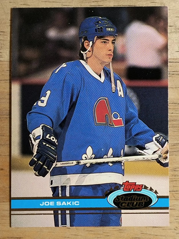 1991-92 Stadium Club #389 Joe Sakic