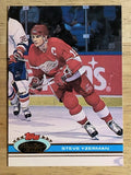 1991-92 Stadium Club #81 Steve Yzerman
