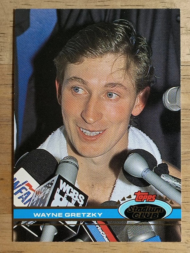 1991-92 Stadium Club #1 Wayne Gretzky