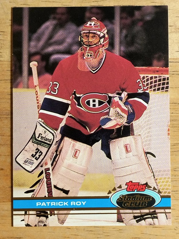 1991-92 Stadium Club #107 Patrick Roy
