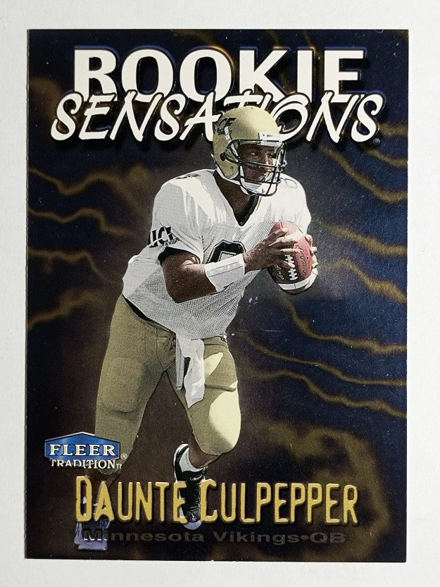 1999 Fleer Tradition Rookie Sensations #6 Daunte Culpepper