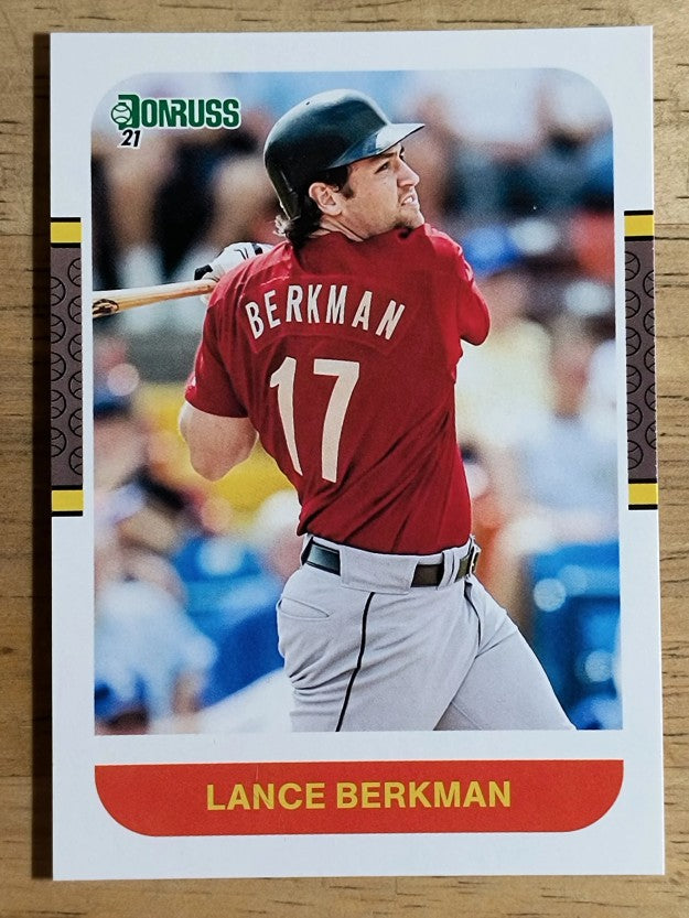 2021 Donruss #223 Lance Berkman RETRO