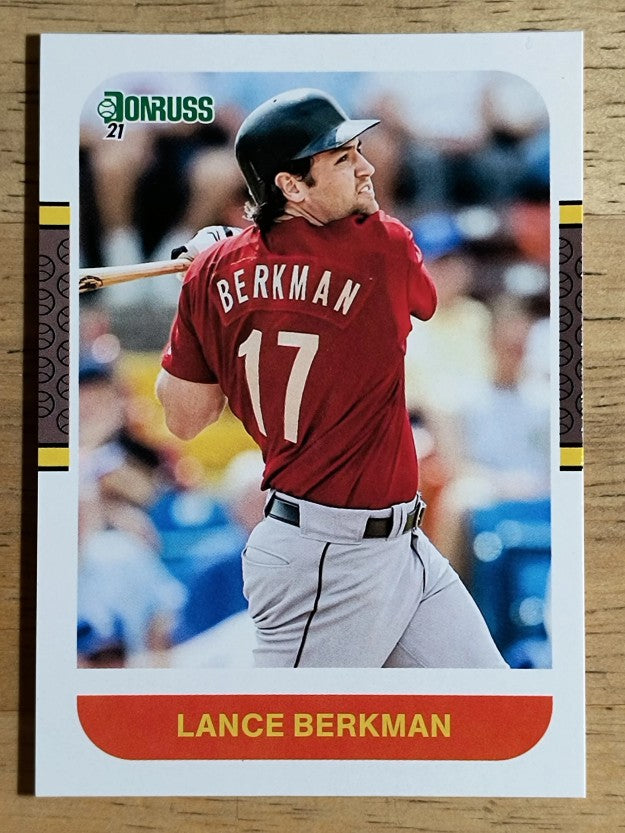 2021 Donruss #223 Lance Berkman RETRO
