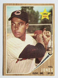 1962 Topps #49 Hal Jones RC (VGEX)
