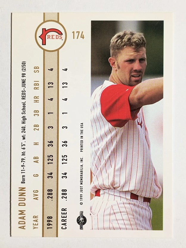 1999 Just #174 Adam Dunn