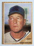 1962 Topps #12 Harry Craft MG (VGEX)