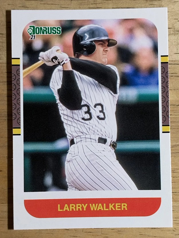 2021 Donruss #227 Larry Walker RETRO