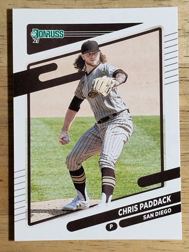 2021 Donruss #207 Chris Paddack