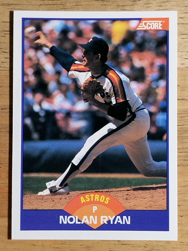 1989 Score #300 Nolan Ryan