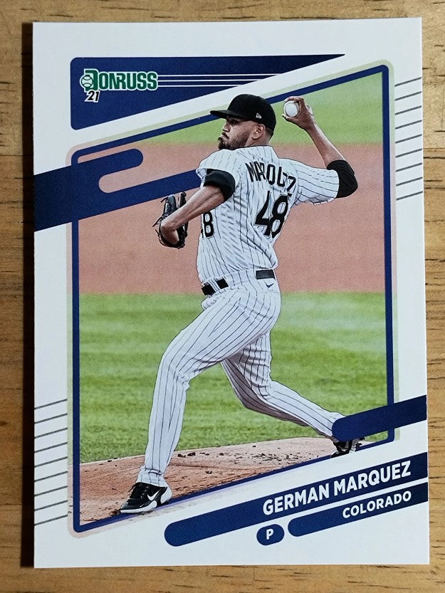 2021 Donruss #203 German Marquez