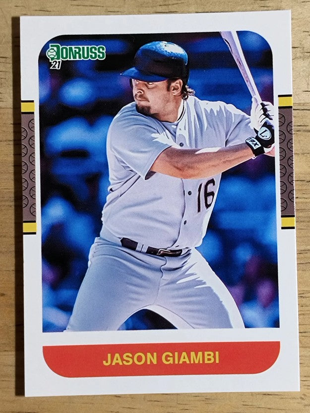 2021 Donruss #241 Jason Giambi RETRO