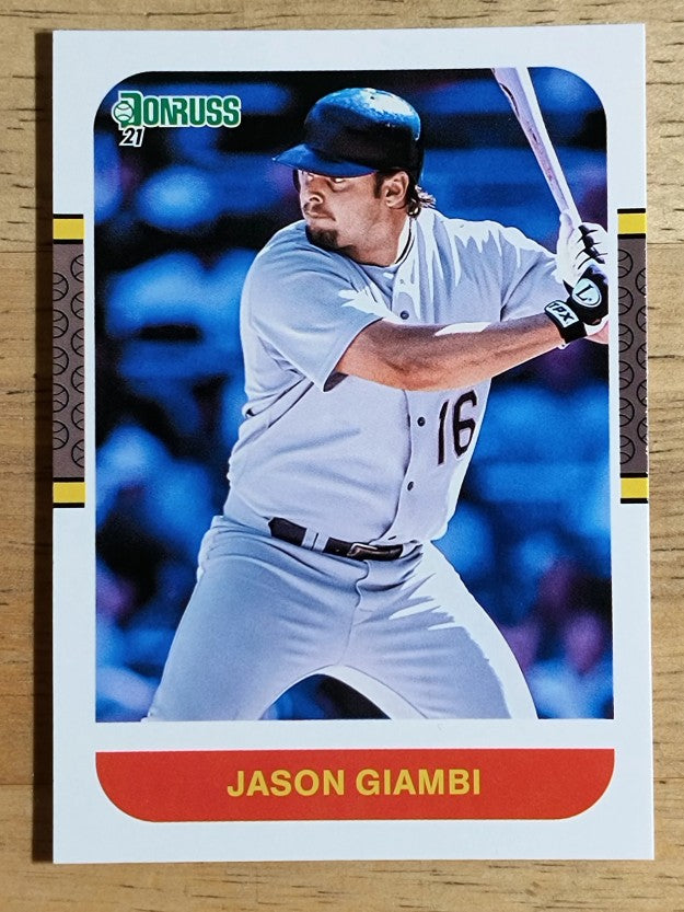 2021 Donruss #241 Jason Giambi RETRO