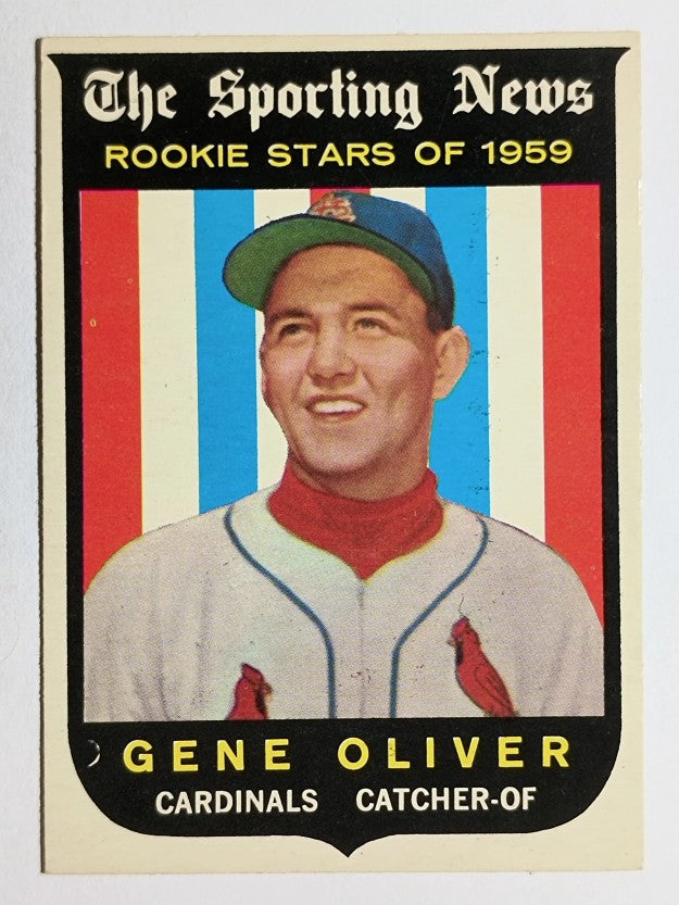1959 Topps #135 Gene Oliver RS RC (EXMT)