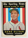1959 Topps #135 Gene Oliver RS RC (EXMT)
