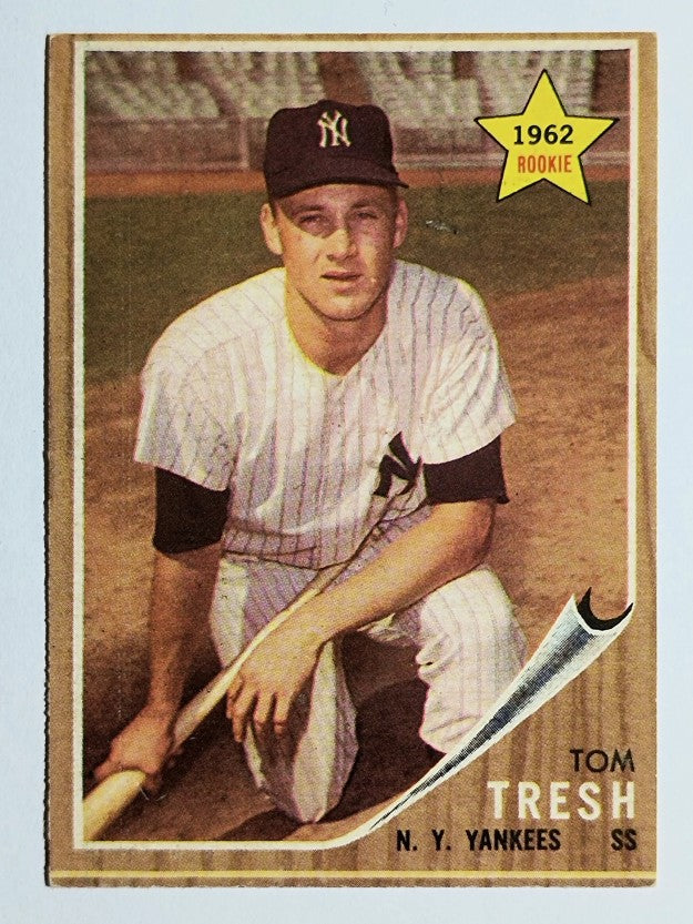 1962 Topps #31 Tom Tresh RC (VGEX)