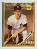 1962 Topps #31 Tom Tresh RC (VGEX)