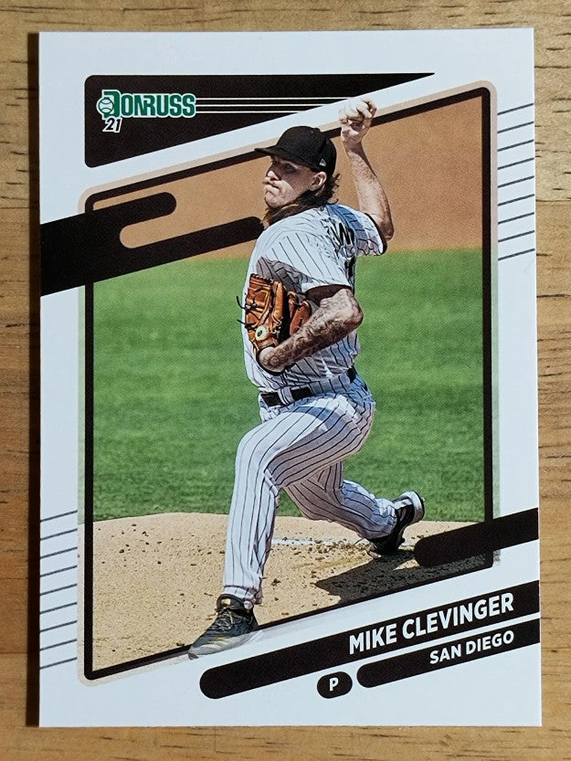 2021 Donruss #186 Mike Clevinger