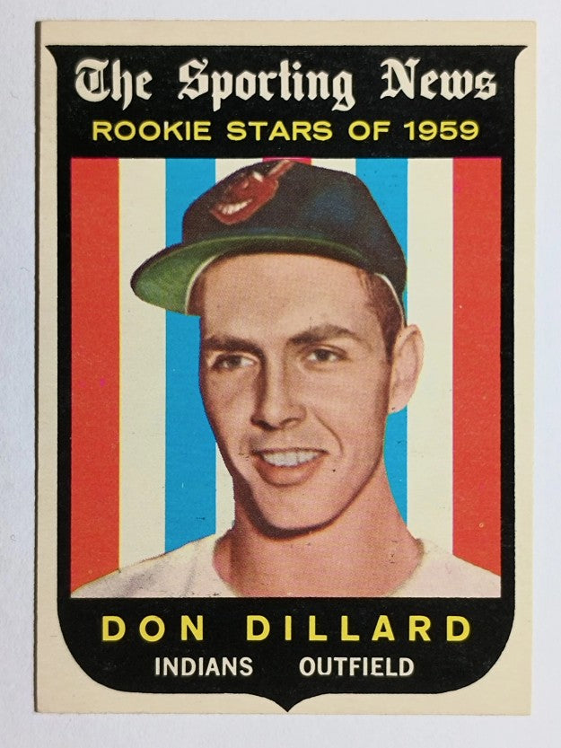 1959 Topps #123 Don Dillard RS RC (EXMT)