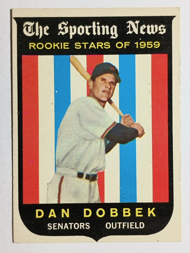 1959 Topps #124 Dan Dobbek RS RC (EX)