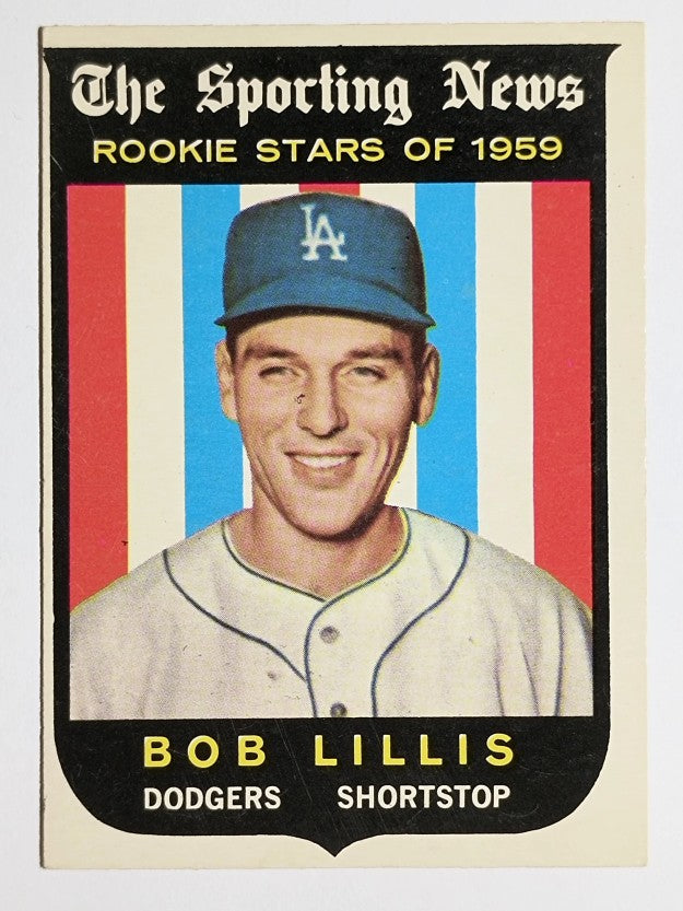 1959 Topps #133 Bob Lillis RS RC (EX)