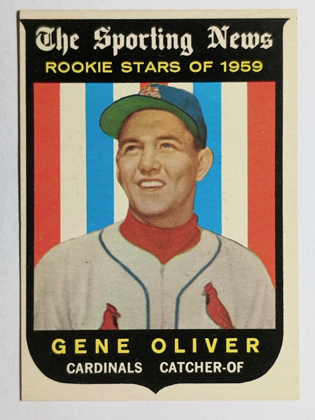 1959 Topps #135 Gene Oliver RS RC (EXMT)