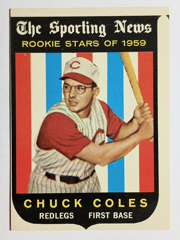 1959 Topps #120 Chuck Coles RS RC (VG)