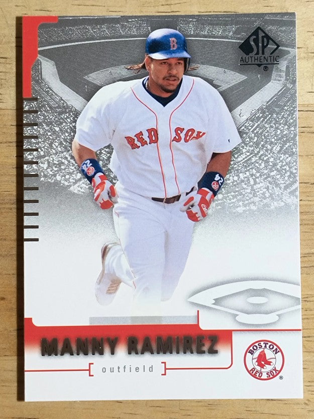 2004 SP Authentic #40 Manny Ramirez