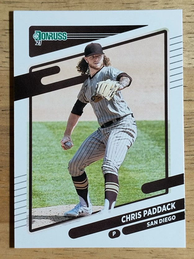 2021 Donruss #207 Chris Paddack
