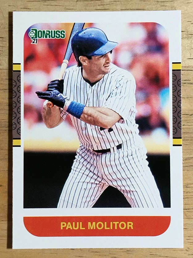 2021 Donruss #257 Paul Molitor RETRO