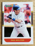 2021 Donruss #257 Paul Molitor RETRO
