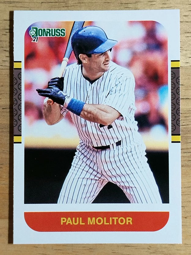 2021 Donruss #257 Paul Molitor RETRO