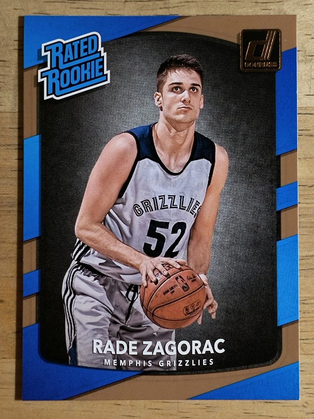 2017-18 Donruss #155 Rade Zagorac RR RC