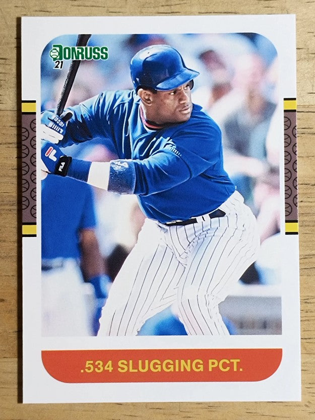 2021 Donruss Variations #239 Sammy Sosa RETRO
