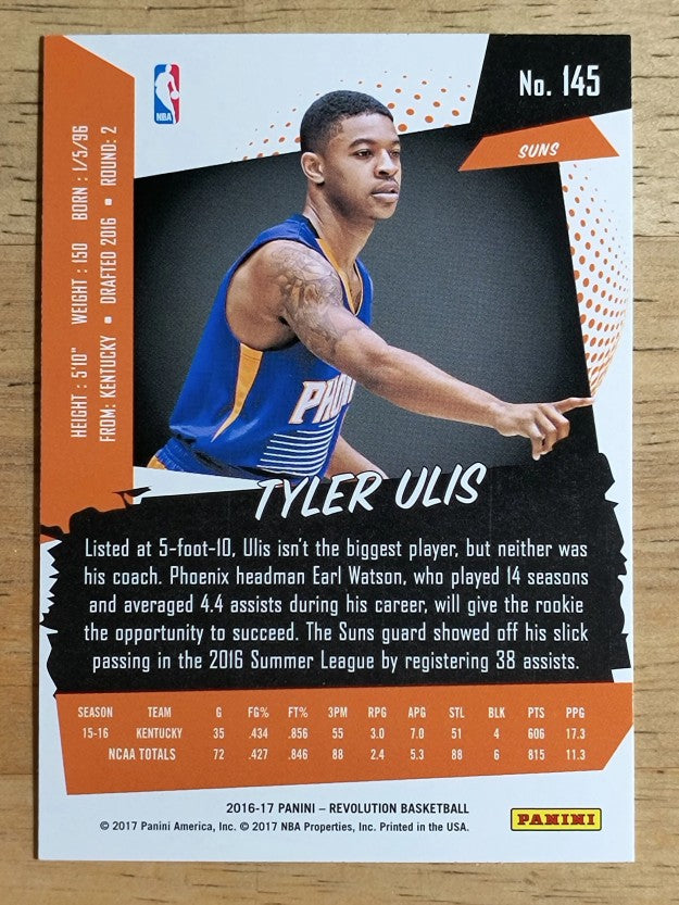 2016-17 Panini Revolution #145 Tyler Ulis RC