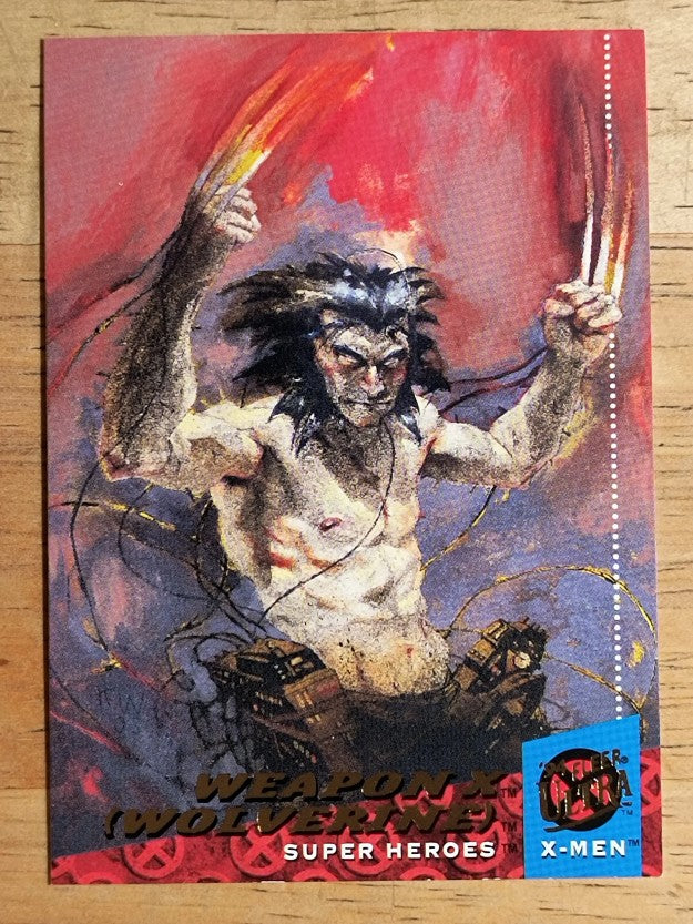 1994 Fleer Ultra X-Men #43 Weapon X Wolverine