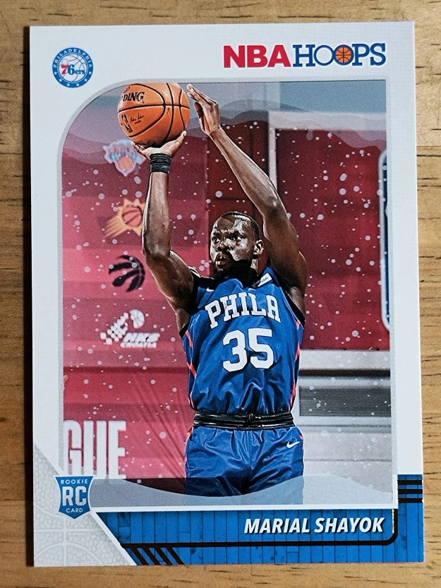 2019-20 Hoops Winter #252 Marial Shayok
