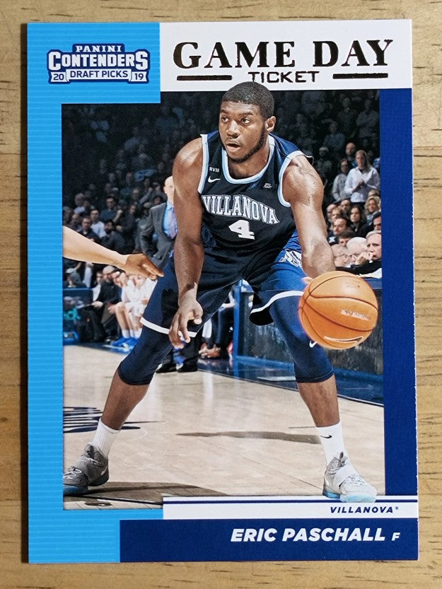 2019-20 Panini Contenders Draft Picks Game Day Tickets #31 Eric Paschall
