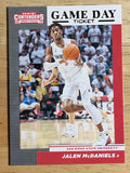 2019-20 Panini Contenders Draft Picks Game Day Tickets #34 Jalen McDaniels