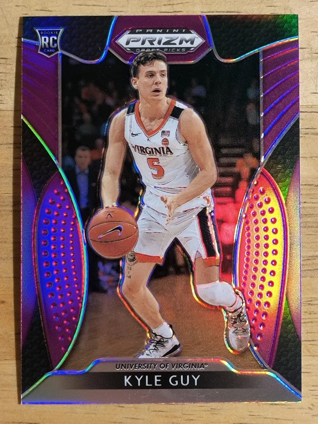 2019-20 Panini Prizm Draft Picks Prizms Purple #57 Kyle Guy