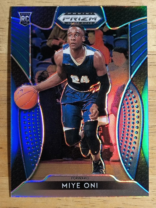 2019-20 Panini Prizm Draft Picks Prizms Blue #60 Miye Oni
