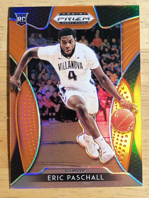 2019-20 Panini Prizm Draft Picks Prizms Orange #40 Eric Paschall