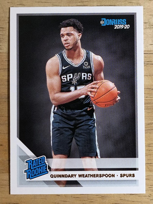 2019-20 Donruss #243 Quinndary Weatherspoon RR RC