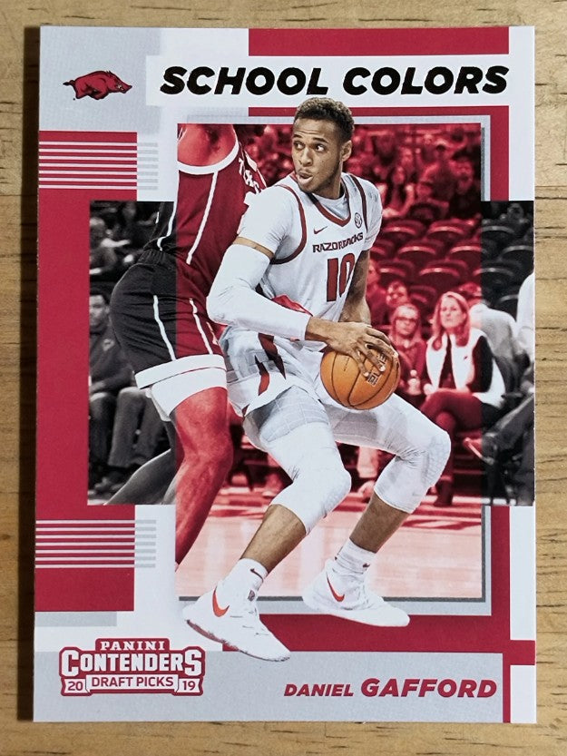2019-20 Panini Contenders Draft Picks School Colors #35 Daniel Gafford