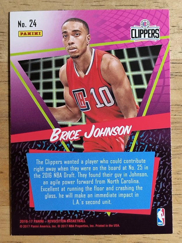 2016-17 Panini Revolution Rookie Revolution #24 Brice Johnson