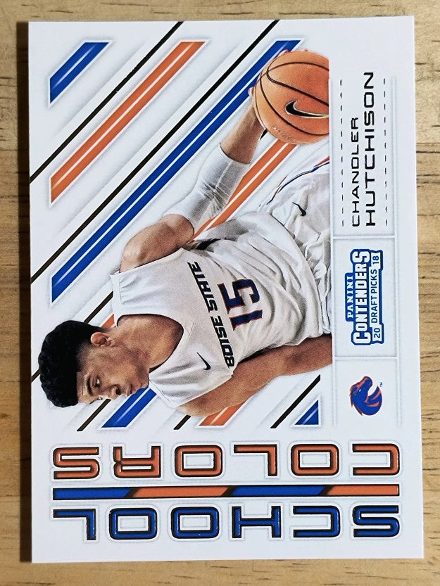 2018-19 Panini Contenders Draft Picks School Colors #20 Chandler Hutchison