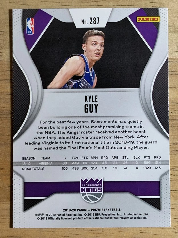 2019-20 Panini Prizm #287 Kyle Guy RC