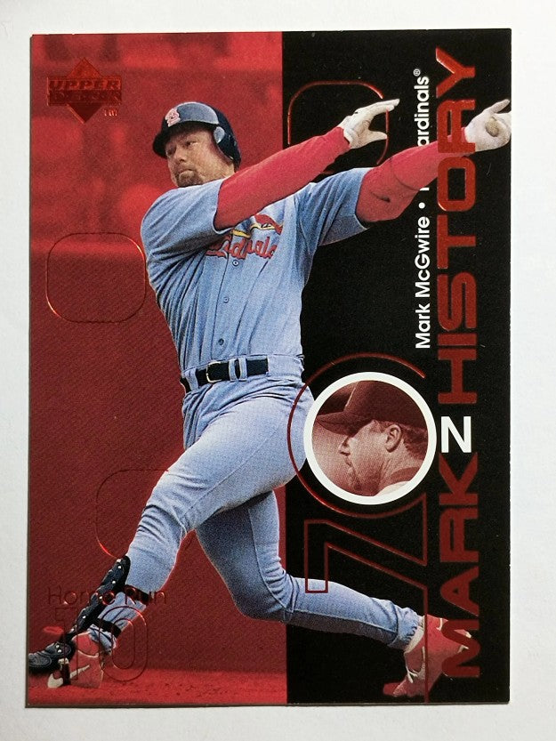 1999 Upper Deck Challengers for 70 Mark on History #M3 Mark McGwire 10